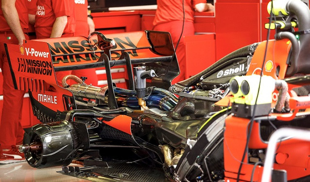 Ferrari probará en TurquÃa, elementos del sistema hibrido del motor de 2022...