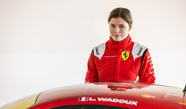 Ferrari ficha a Lilou Wadoux como piloto de GT