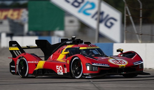 El Ferrari 499P concluye sus test en Sebring