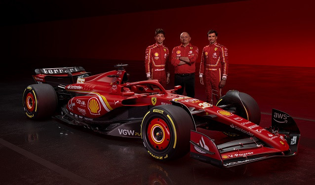 Ferrari presenta el nuevo SF-24…