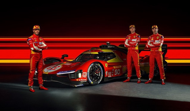 Ferrari AF Corse presenta la librea de los 499P oficiales