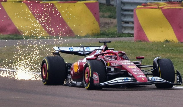 Leclerc y Hamlton estrenan el SF-25 en Fiorano