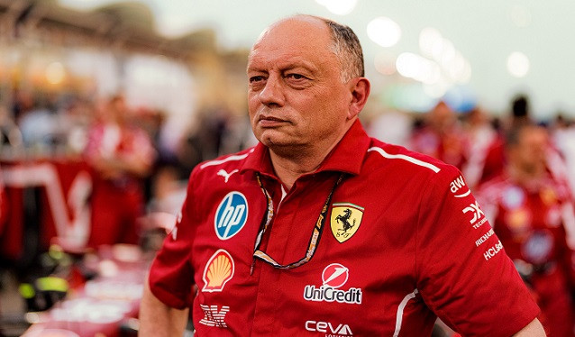 Frèdèric Vasseur, tras la carrera en Bahréin...