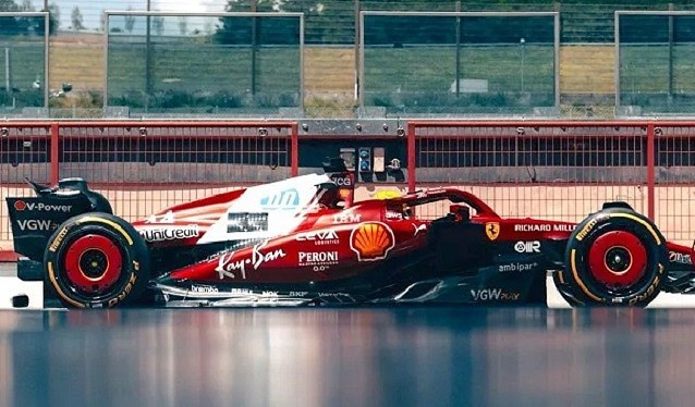 La nueva suspensión trasera de Ferrari recibe el OK en Mugello…