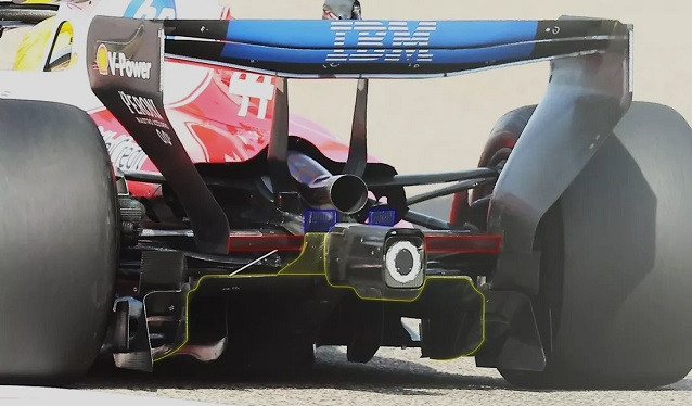 Ferrari cuenta con una innovadora extensión del difusor