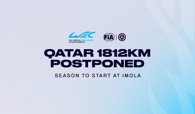 Qatar pospone la celebración del prólogo y los 1812 km del WEC