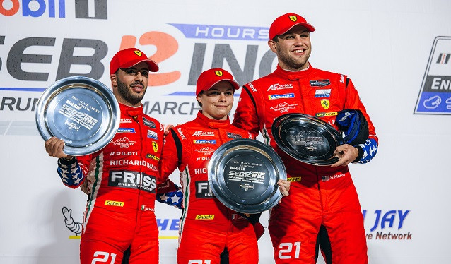 Ferrari gana las 12h de Sebring en categoría GTD