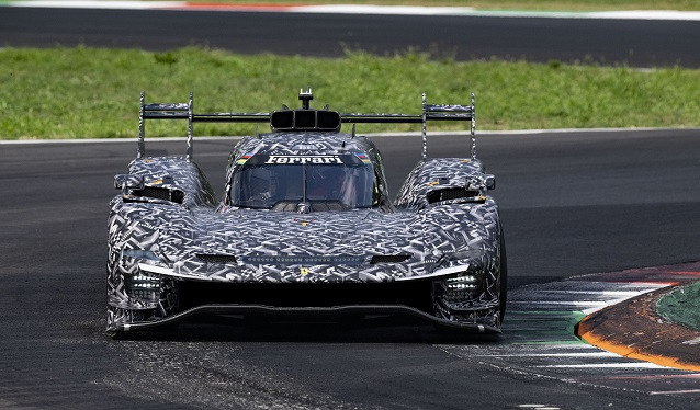 Ferrari muestra el nuevo 499P LMH Evo en Monza