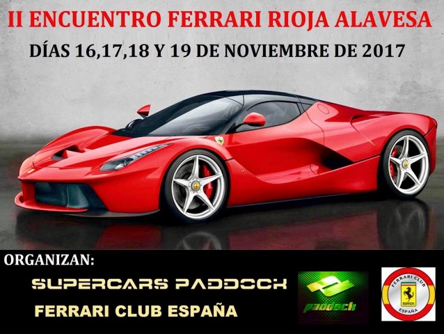 II Encuentro Ferrari Rioja-Alavesa