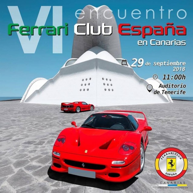 Encuentro Ferrari en Tenerife, Islas Canarias