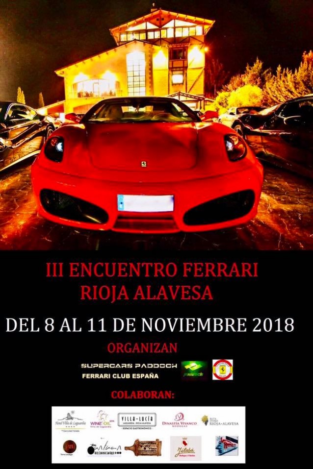 III Encuentro Ferrari Rioja Alavesa