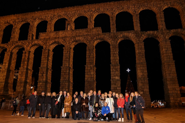 Evento de Navidad del Ferrari Club España (Segovia)