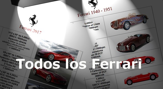 Todos los Ferrari